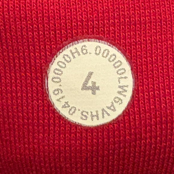 Like New Lululemon Align Crop 21" High-Rise Leggings Dark Red Nulu Yoga Pants 4 - Picture 8 of 8